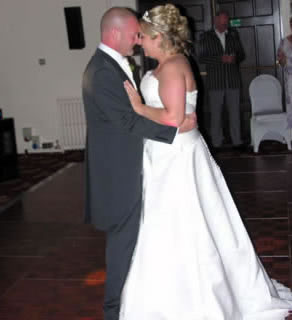 First dance as Mr and Mrs