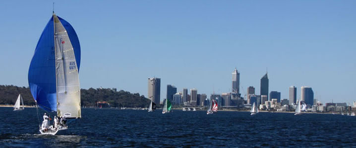 View of Perth from the Swan River
