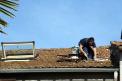 roof light goes in on stairs