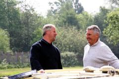 Capt John & Capt Tom cruising the Leeds Liverpool canal