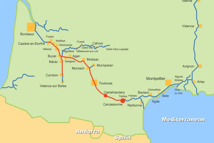 cruise route map for 2006