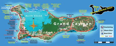 grand cayman diving sites