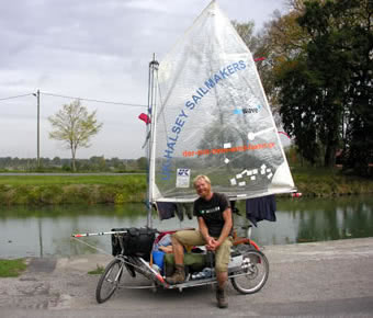 Sailing bike