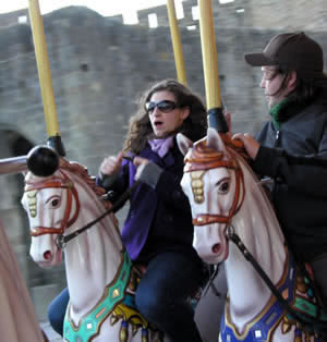 Louise horse riding