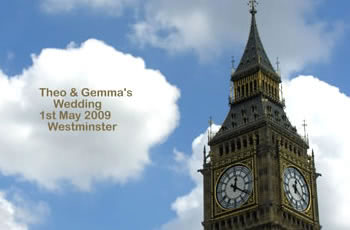 Theo & Gemma's Westminster wedding