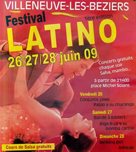 Latino Festival June 2009 Villeneuve-les-Beziers