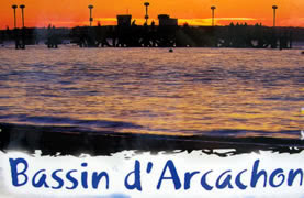 Bassin d'Arcachon postcard