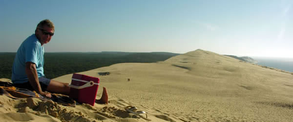 Stunning views from summit of La Dune du Pilat