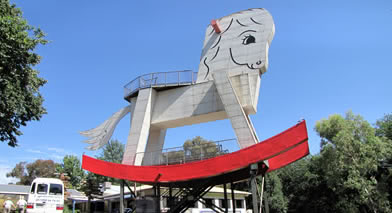 The Big Rocking Horse in Gumeracha